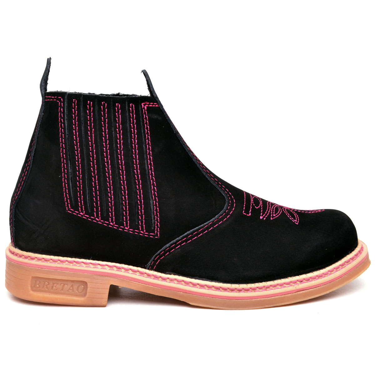 1250-F Nobuck Preto Agro